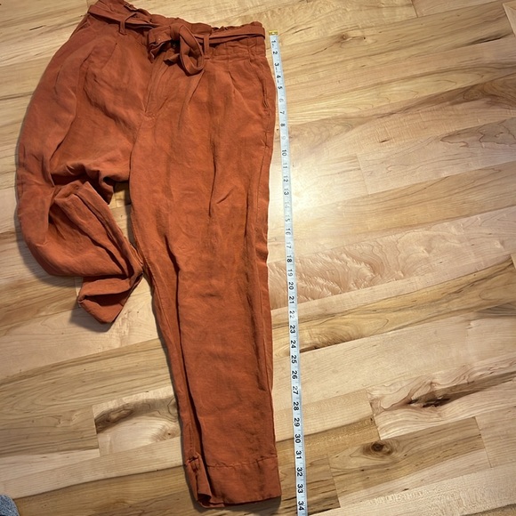 Madewell Linen Pants - size 2 - Picture 10 of 12